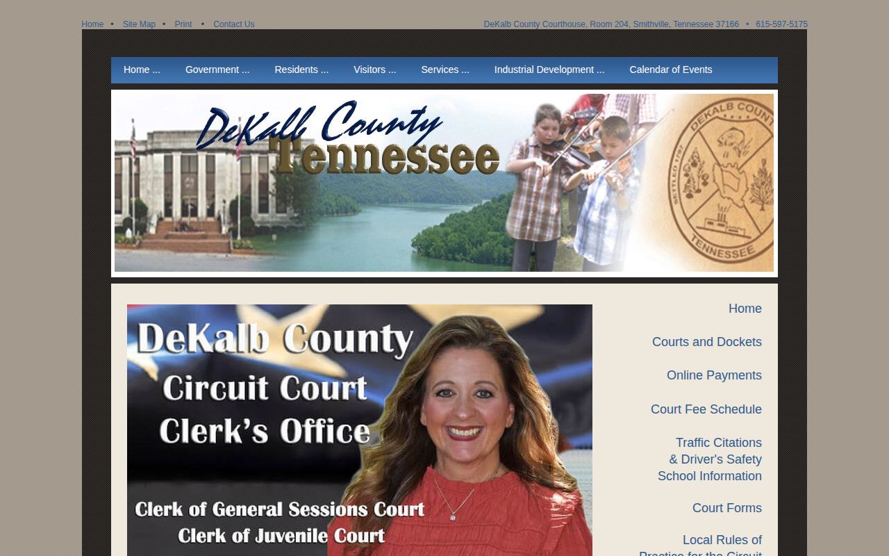 DeKalb County Circuit Court Clerk source for booking record dispositions