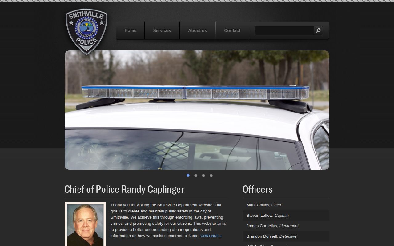 Smithville Police Department official records contact source for Smithville arrest records